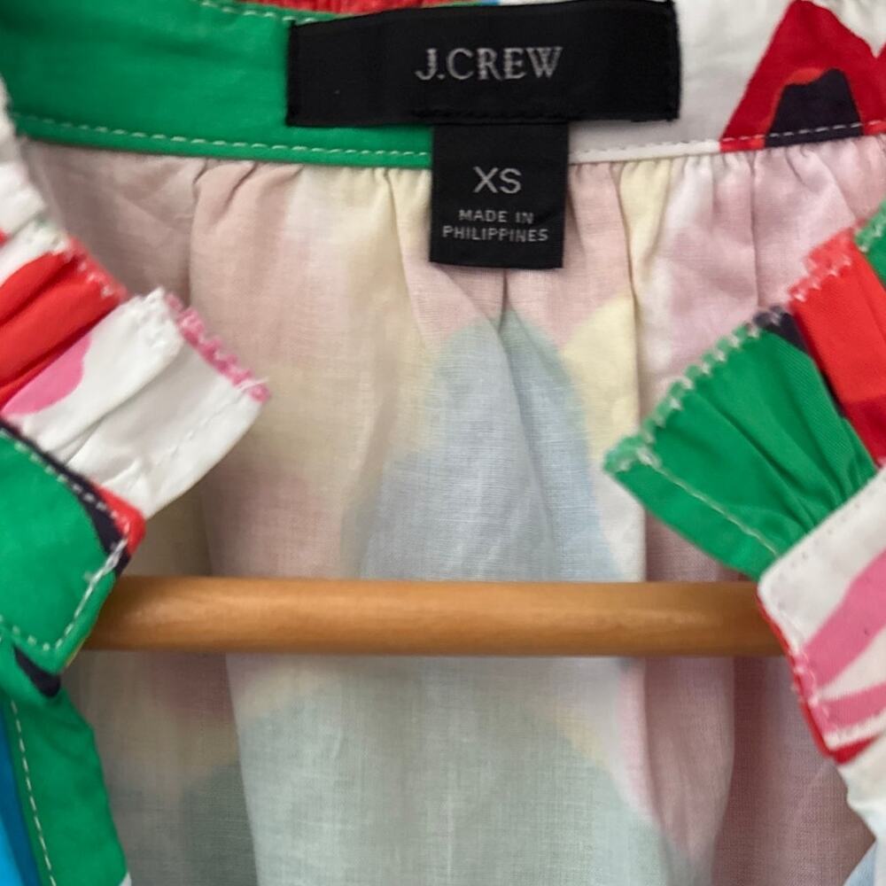 J. Crew Tiered Popover‎ Mini Dress in Ratti
Jardin Florals Pockets Size XS - Picture 9 of 13